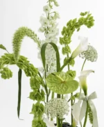 Verdant Harmony Calla & Anthurium Arrangement | Luxury Green Florals - Image 3