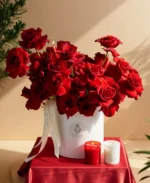Luxury Red Rose Flower Box