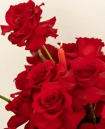 Luxury Red Rose Flower Box - Image 2