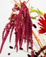 Luxury Red Bloom Designer Flower Arrangement - Image 4