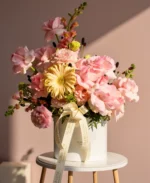 Blush Bloom Luxury Floral Arrangement Box