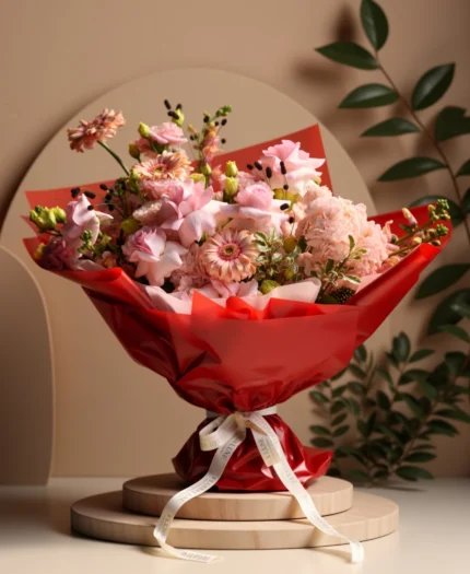 Rosy Romance Luxury Floral Box Arrangement