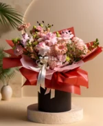 Rosy Romance Luxury Floral Box Arrangement - Image 2