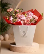 Rosy Romance Luxury Floral Box Arrangement - Image 4