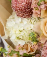 Golden Blush Harmony – Luxury Floral Box - Image 5