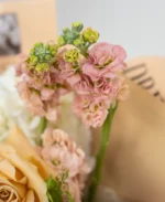 Golden Blush Harmony – Luxury Floral Box - Image 8