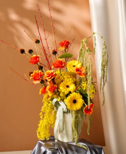 Sunset Symphony Floral Arrangement