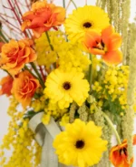 Sunset Symphony Floral Arrangement - Image 3