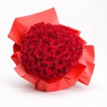 Eternal Love Red Rose Bouquet – Premium Hand-Tied Roses
