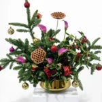 Festive Royal Christmas Floral Arrangement | Luxury Holiday Décor