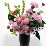 Blush Symphony Luxury Floral Vase Arrangement | Designer Flowers