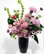 Blush Symphony Luxury Floral Vase Arrangement | Designer Flowers
